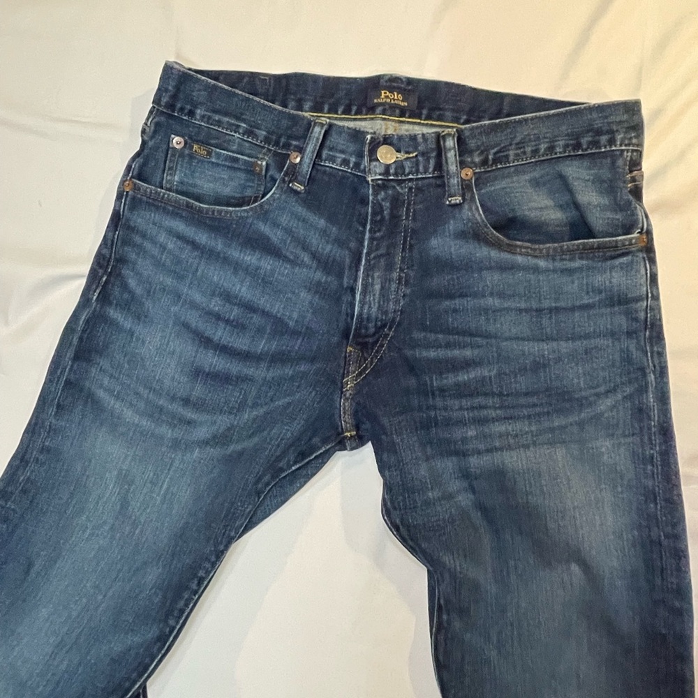 Polo by Ralph Lauren Varick Slim Straight Leg Men’s Jeans 32/32 - Picture 13 of 15